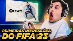 MINHA PRIMEIRA VEZ JOGANDO FIFA 23 ULTIMATE TEAM