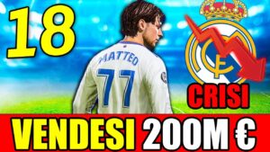 OFFERTA DA 200 MILIONI PER SERRA? REAL in CRISI.. VENDONO TUTTI! - FIFA 22 CARRIERA GIOCATORE #18