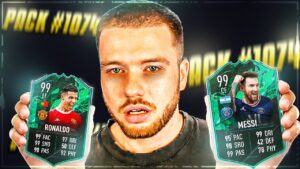 PACKS bis ich RONALDO 99 oder MESSI 99 ZIEHE 😱😱 FIFA 22 PACK EXPERIMENT