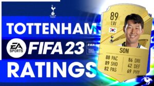 Reacting To The OFFICIAL Tottenham FIFA 23 RATINGS!