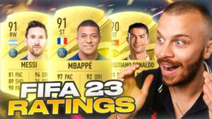 Reacting to TOP 23 Player Ratings in FIFA 23... What have you done to Cristiano Ronaldo EA...