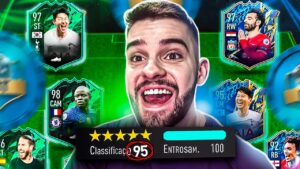 SIMPLESMENTE MEU ÚLTIMO FUT DRAFT no FIFA 22! 😭😭😭