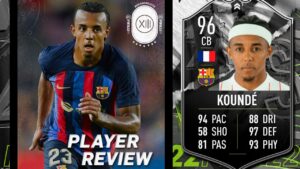 STATS Y POTENCIAL BRUTALES!! ¿COMPITE CON LOS MEJORES? | JULES KOUNDE SHOWDOWN 96 REVIEW | FIFA 22