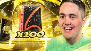 So I opened 100 x Two Player Packs on FIFA 23...