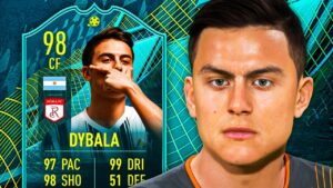 WORTH THE UPGRADE? 🤔 98 Moments Dybala Player Review - FIFA 22 Ultimate Team
