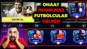 105 HAGI Mİİİ??!! İNANILMAZ FUTBOLCULAR GELMİŞ! 105 NEYMAR İÇİN PAKET AÇTIK! FIFA MOBILE