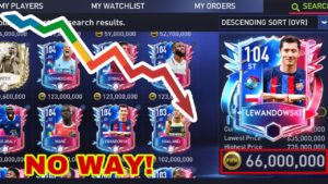 BIGGEST MARKET CRASH IN FIFA MOBILE 22! PINNACLE TRANSFER PLAYERS!