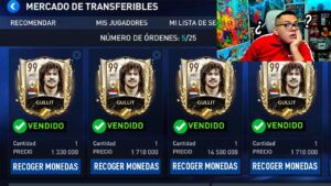 💰 ¿COMO VENDER A GULLIT 99 ICONO en FIFA MOBILE? ¿SE PUEDE?