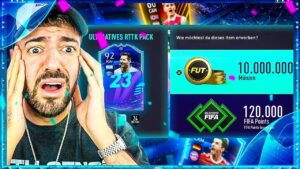 EXPERIMENT: 750€ in RTTK PACKS das bekommst du.. 🔥🔥 (PACK LUCK) FIFA 23