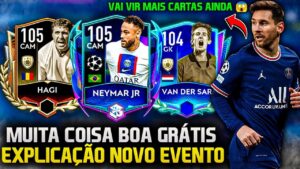 FAÇA ISSO & RESGATE 103+ FREE🔥 EXPLICAÇÃO NOVO EVENTO CHAMPIONS LEAGUE🤩 | FIFA MOBILE 22