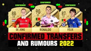 FIFA 23 | NEW CONFIRMED TRANSFERS & RUMOURS! 🤪🔥 ft. Ronaldo, De Jong, Joao Felix... etc