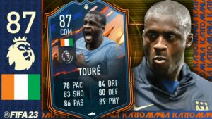 FIFA 23 - Najpotężniejsza z nowych kart hero! 87 Yaya Touré