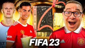FIFA 23 UT | RECOMPENSAS JOGUEI COM CRISTIANO E HAALAND