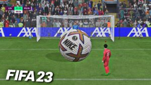 FIFA 23 but the Ball is HUGE!!