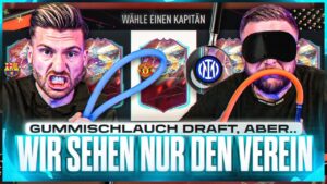 GUMMISCHLAUCH Fut Draft aber wir SEHEN NUR den VEREIN .. 🤬😱 FIFA 23