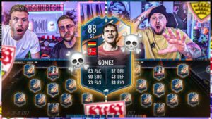 HERO LENGTHY Mario Gomez Squad Builder Battle ☠️😱vs @Der Keller 🔥FIFA 23