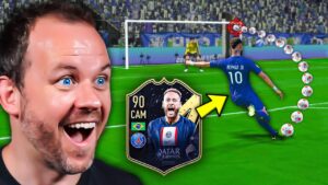 I completed FIFA 23 with Neymar
