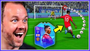 I completed FIFA 23 with Rashford