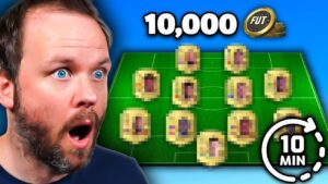 I had 10mins to make the best 10k team in FIFA 23