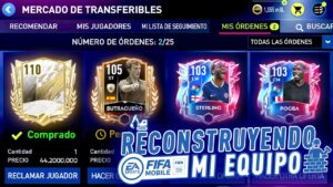 😎 ICONO PRIME 110 GRL EN FIFA 22 MOBILE !!! RECONSTRUYENDO MI EQUIPO !!! ⚽🎮