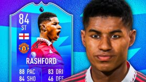 IS HE WORTH IT? 🤔 84 POTM Rashford Player Review - FIFA 23 Ultimate Team