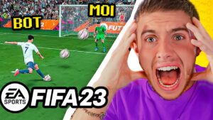 J’ME FAIS HUMILIER PAR UN BOT SUR FIFA 23 ! (ptdrrrr j’ai joué comme à la coupe du monde 😭)