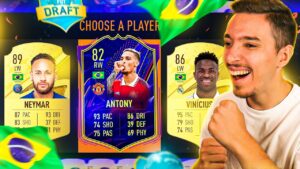 JOGA BONITO IN DRAFTUL BRAZILIENILOR CU TITULARII NATIONALEI !!! FIFA 23 ROMANIA !!!