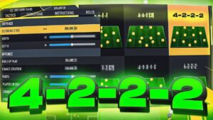 META RANK 1 4222 CUSTOM TACTICS & FORMATIONS (Updated Post Patch) - FIFA 23 ULTIMATE TEAM