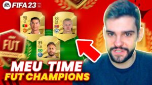 *MEU TIME* PARA O PRIMEIRO FUT CHAMPIONS do FIFA 23! ULTIMATE TEAM