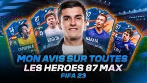 MON AVIS SUR TOUTES LES HEROES 87+ MAX SUR FIFA 23 ! (JOUABLES, DOUILLES...)