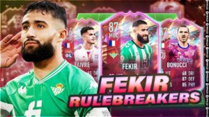 Nouvelle équipe avec Fekir RULEBREAKERS, Faivre RULEBREAKERS SBC et Pedri INFORM - FIFA 23