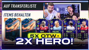 OMG!! 2x HERO + 5x OTW im PACK OPENING 😱😍 Dieser ACCOUNT ist nicht mehr NORMAL !! FIFA 23