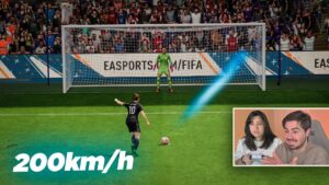 PRIMEIRA VEZ DA MINHA ESPOSA JOGANDO FIFA 23!!!