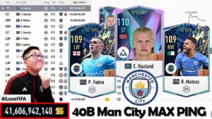 Phá Nhanh 40 Tỷ I Love Build Đội Hình MANCHESTER CITY 2022/2023 Khủng Nhất FO4 Với E. HAALAND SPL