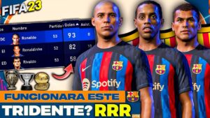 Que Tan GOLEADOR Será este TRIDENTE? FIFA 23 Modo Carrera LITE!!