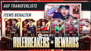 STIMMENBRUCH nach RULEBREAKER PACK PARADE 😱 MEINE WEEKEND LEAGUE REWARDS 🔥 FIFA 23