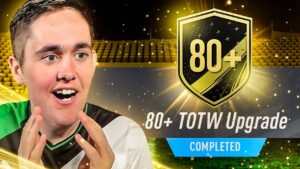 So I opened my 80+ TOTW GUARANTEED PACK on FIFA 23...