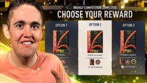 So I opened my RANK 1 Divsion Rivals Rewards on FIFA 23...