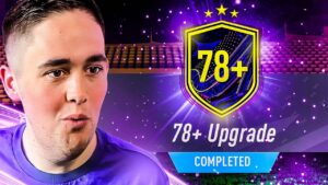 What does TWO HUNDRED 78+ Upgrade Packs get you on FIFA 23?
