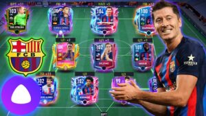 АЛИСА СОБИРАЕТ БАРСЕЛОНУ от 0 до 100 РЕЙТИНГА в FIFA 22 MOBILE!