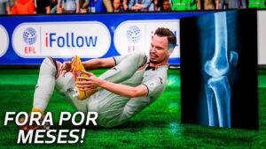 100% AZARADO! LESÃO FEIA ACONTECEU! MEU JOGADOR FIFA 23