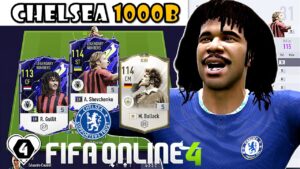 1000 Tỷ BP Đây Là Đội Hình / Team Color CHELSEA Mạnh Nhất FO4 Với Dàn Sao: SHEVA, GULLIT, BALLACK