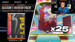 25x SEASON 1 REVIEW PACKS! 😱 FIFA 23 Ultimate Team
