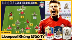 3700 Tỷ Siêu Đội Hình LIVERPOOL Cực Mạnh FO4 Với: DALGLISH ICON +6, GERRARD LH +9 & VAN DIJK MC +8