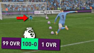 99 RATED TEAM v 1 RATED TEAM on FIFA 23!