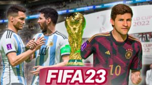 ARGENTINA vs ALEMANIA - FINAL del MUNDIAL 2022 - FIFA 23 WORLD CUP DLC - Toto Bordieri