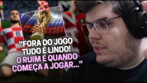 CASIMIRO REAGE: MODO COPA DO MUNDO DO FIFA 23 | Cortes do Casimito