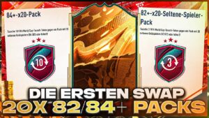 ENDLICH DIE ERSTEN 20x 82+ / 84+  WM SWAP PACKS IN FIFA 23