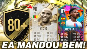FIFA 23 | 👏 EA FINALMENTE ACERTOU!!! DME ETO'O MID / DME GARANTIA TOTW 80+ || LINKER ||
