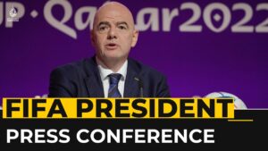 FIFA President Gianni Infantino Press conference